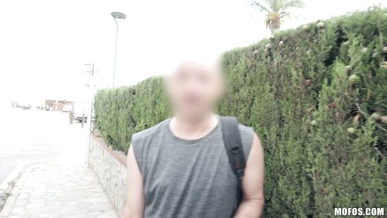 Ebony fucked in public for extra cash