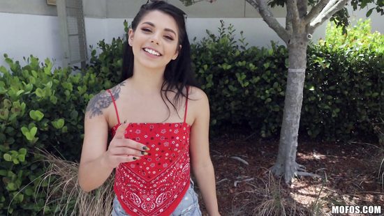 Deep orgasms after she strips in public