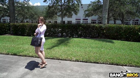 Bang bus anal suits amateur with deep pleasure