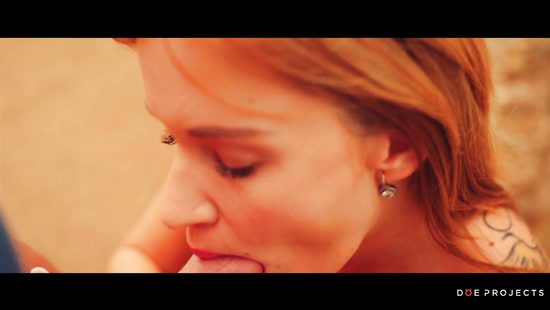 Closeup when she throats cock dry