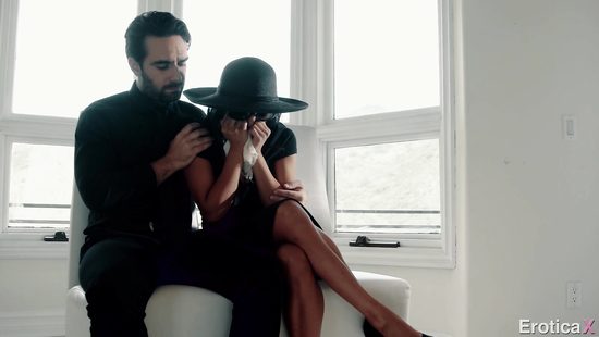 Nude Asian shakes guy's dick like a pro