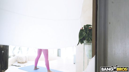 Deep doggy POV for both her holes