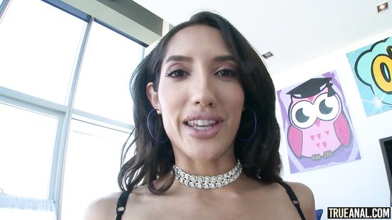 Latina pumps serious inches in anal XXX