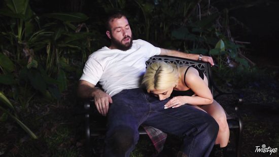 Midnight oral and heavy sex during camping trip