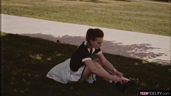 Gagged and fucked in both holes