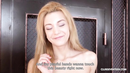 Petite babe feels huge inches in her fragile cunt