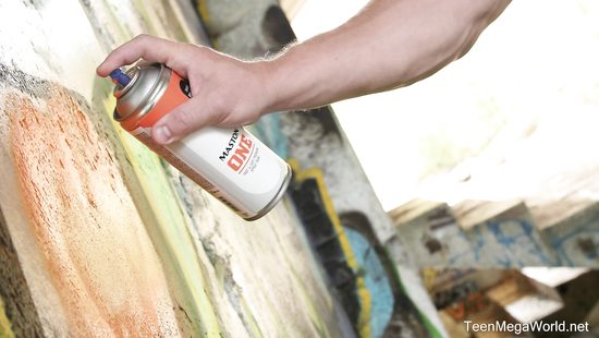 blonde sits naked and devours cock in public