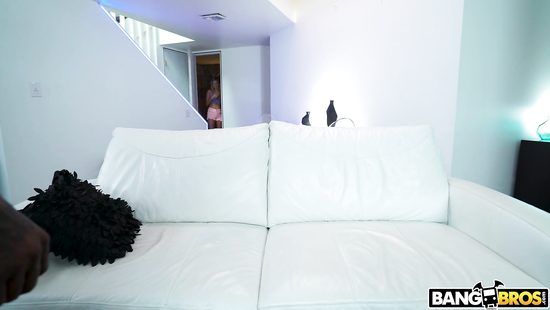 Blacked after she tries to throat it