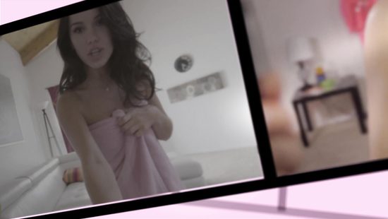 Nude busty blonde shows premium POV sex