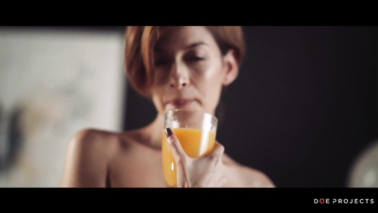 Nude girl sucks cock and swallows