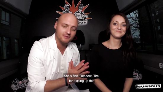 Bang bus pleasures for a random casting teen