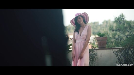 Horny couple love each other in a Spanish hotel