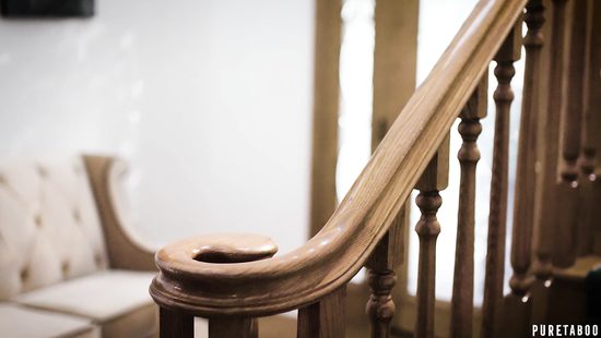 Naked brunette filmed doing crazy porn