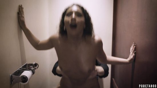 Fucking with a waiter in a toilet and then with hubby