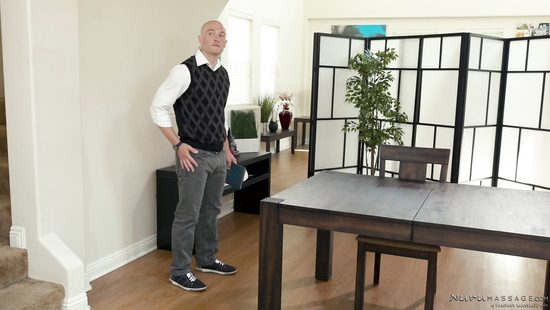 Blogger gets tempted and fucked by a Nuru masseuse