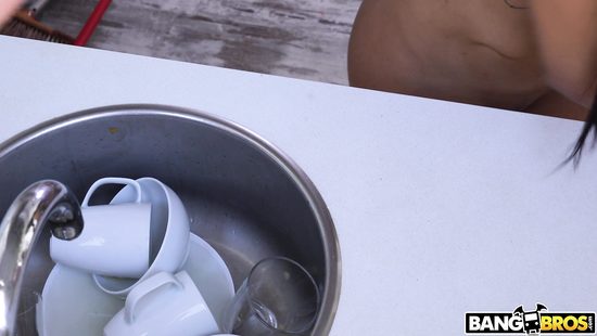 Latina maid gets her juicy asshole banged severely