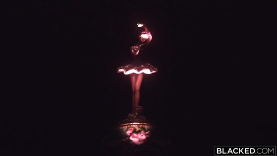 Brunette bombshell fucks with two black fellows