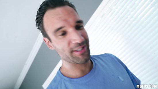 Playful bimbo is excited to deepthroat a big pecker