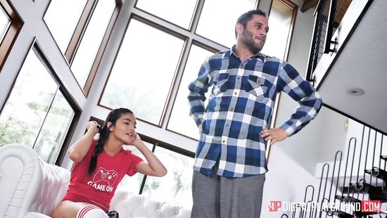 Deep sex causes petite sis the best orgasm