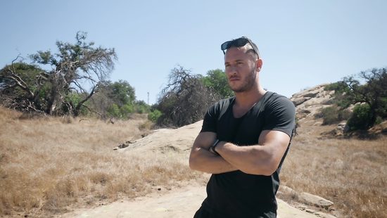 Doggy sex during the morning work out