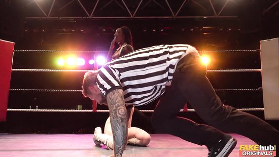 Cat fight leads to insane cock sharing