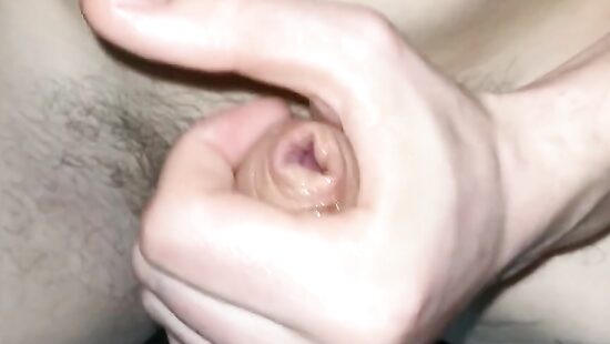 Кончаю на себя.  Сперма на тело