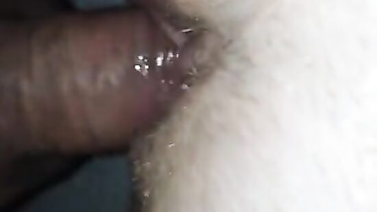 Концовка секса с окончанием на женский лобочек