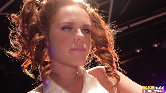 Cock craving redhead slut fucks insanely in the ring