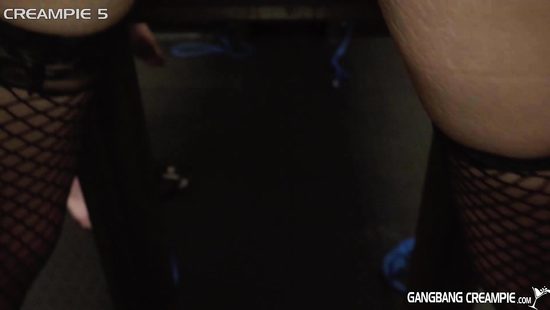 Wife cheats on hubby with a group of gangbang lovers