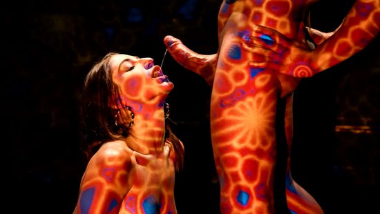 Curvy babe shows intense riding on a huge dick