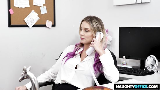 MILF screams in scenes of office hardcore