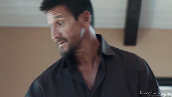 Teen whore devours stepdad's cock