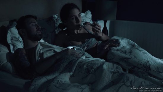 Teen whore devours stepdad's cock