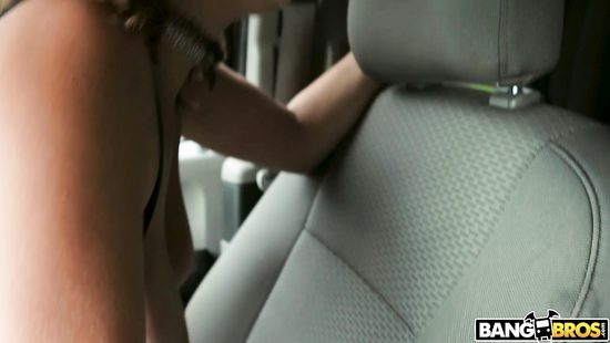 Perverted slut goes hardcore with her guy in public places