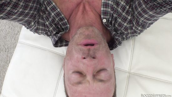 Rocco checks the depth of anal hole of a kinky model