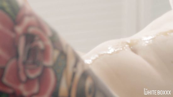 Needy babes share cock in intimate threesome