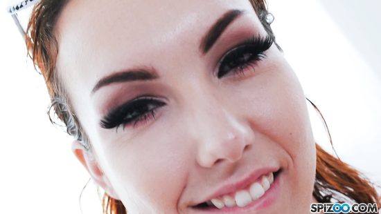 Steep inches for the dirty redhead