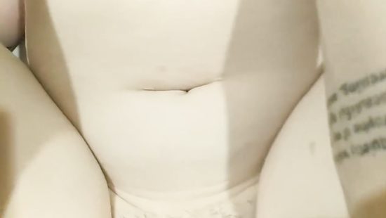 Missionary anal sex with a chubby wife