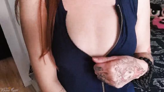 Redhead sucks it wet before trying anal