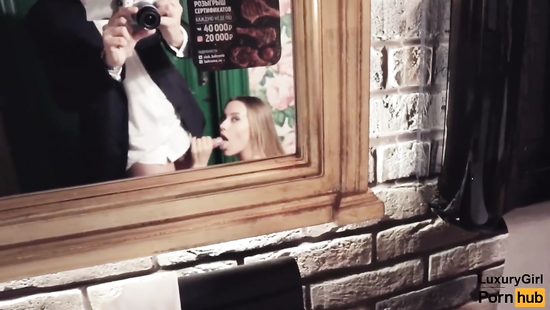 POV special shows teen throating and licking cock