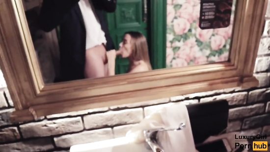 POV special shows teen throating and licking cock