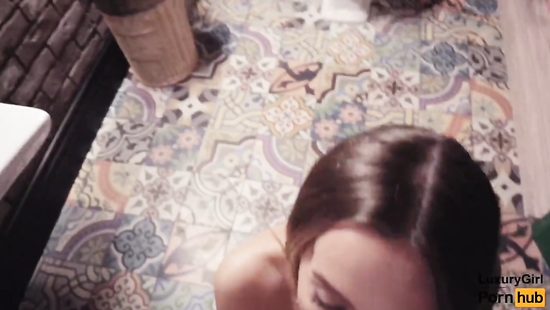 POV special shows teen throating and licking cock