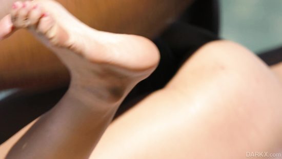 Needy brunette bends ass for BBC