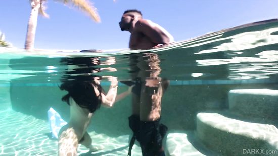 Needy brunette bends ass for BBC