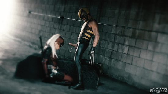 Hilarious parody on Deadpool with incredible group fucking