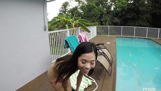 Top teen rides lover with her Asian cunt