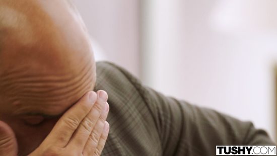 Horny coed gets anal hole crushed up by some dude