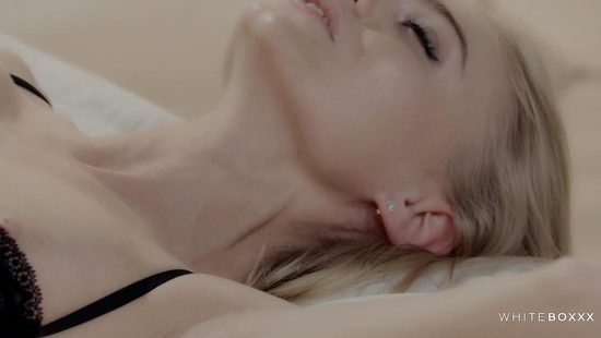 Tall slender blonde gets fully pleasured by boyfriend's cock