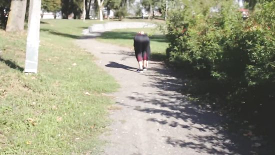 Hottie with a big butt fucked from behind on cam