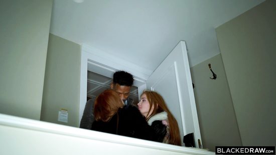 Black dude scores and bangs two teen sluts